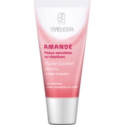 Fluide confort absolu soin visage à l'amande 30ml Weleda