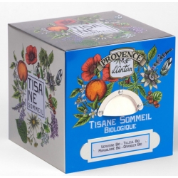 Tisane Sommeil bio Coffret métal 24 sachets - Provence d'Antan