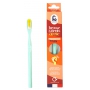 Brosse à dents écologique rechargeable turquoise Souple - Lamazuna