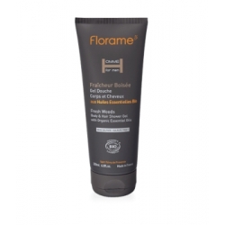 Shampooing douche Fraîcheur boisée 200ml - Florame