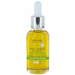 Huile vitalisante visage à l'avocat bio 30 ml - Logona