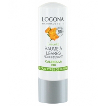 Baume à lèvres nourrissant Calendula bio 4,5 g - Logona