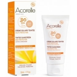 Crème Solaire teintée SPF 30 50ml - Acorelle