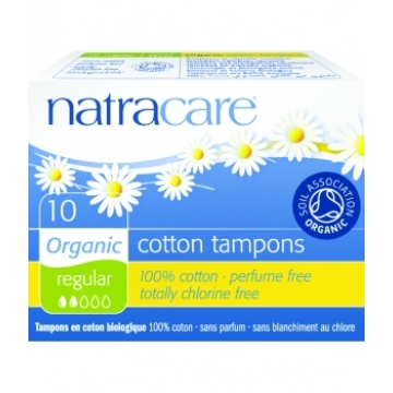 10 Tampons normaux sans applicateur - Natracare