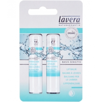 Duo Baume à lèvres Jojoba Amande BASIS 2x4.5g - Lavera