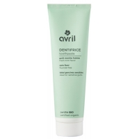 Dentifrice bio menthe sans fluor 100ml Avril beauté hygiène bucco dentaire Aromatic provence