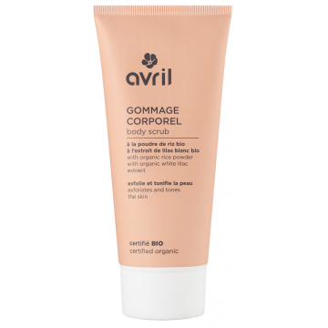 Gommage corporel à la poudre de riz et à l'extrait de lilas 200ml Avril beauté