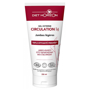 Circulation 14 Gel Externe bio 150ml  - Diet Horizon