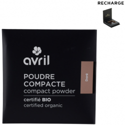 Poudre compacte Dorée certifiée Bio - Avril Beauté