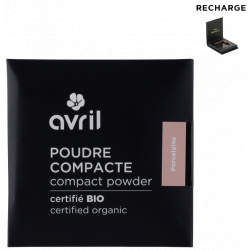 Poudre compacte Porcelaine  certifiée Bio - Avril