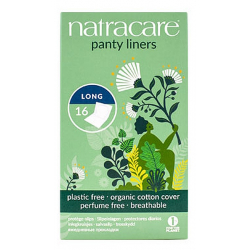 16 protèges slip naturels incurvés longs - Natracare