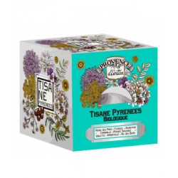 Tisane Be cube des Pyrénées bio 24 sachets 48 gr recharge carton - Provence d'Antan