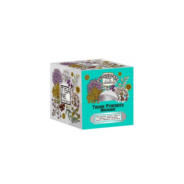 Tisane sommeil boite cube métal