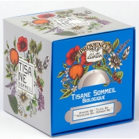 Provence d'Antan Tisane Be cube Sommeil bio 24 sachets 36 gr recharge carton aubépine Onaturel