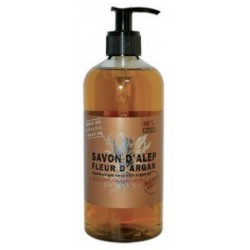 Savon d'Alep Liquide Fleur d'Argan 500ml avec pompe - Tadé