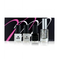 Coffret MondeBio Box vernis Black and White Le Monde du Bio