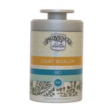 Court bouillon bio boîte métal 18g - Provence d'Antan