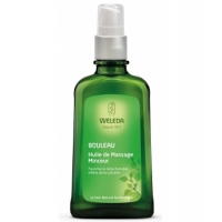 Huile de massage minceur aux extraits de bouleau 100 ml Weleda - huile minceur bio