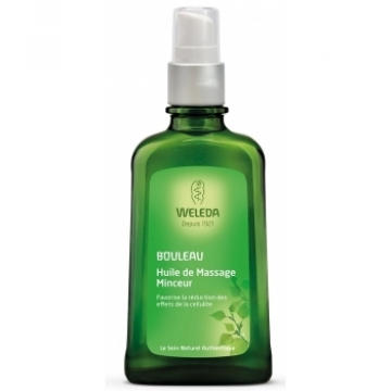 Huile de massage minceur aux extraits de bouleau 100 ml Weleda