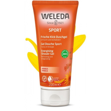 Gel douche sport à l'Arnica 200 ml - Weleda