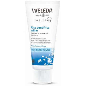 Pâte dentifrice saline anti tartre 75 ml - Weleda