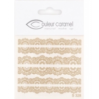 Décalcomanies ongles modèle 2 - Couleur Caramel maquillage bio Aromatic Provence