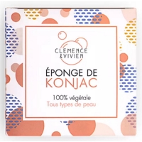 Eponge de konjac - Clemence et Vivien accessoire de soin - éponge