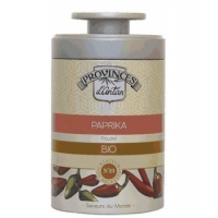 Paprika doux bio boîte métal 50 gr - Provence d'Antan - Aromatic Provence