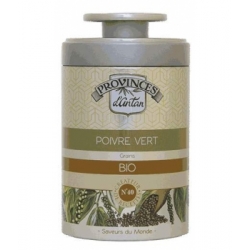 Poivre vert bio boîte métal 50 gr - Provence D'Antan