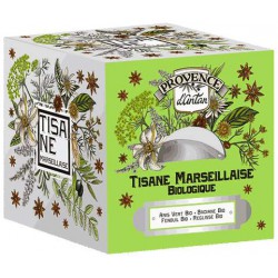 Tisane Marseillaise bio Recharge 24 sachets 60gr - Provence d'Antan
