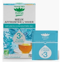 Tisane concentrée Mieux affronter l'hiver Bio 18 sachets - Romon Nature - Aromatic provence