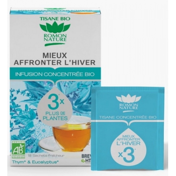 Tisane concentrée Mieux affronter l'hiver Bio 18 sachets - Romon Nature