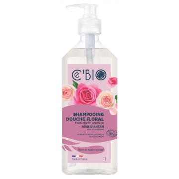 Shampooing douche Rose d'Antan 1 L - C'BIO