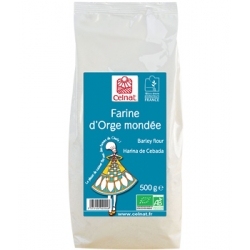 Farine d'Orge mondée 500 gr - Celnat