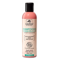 Shampoing cheveux pelliculés sans sulfate 200ml Naturado