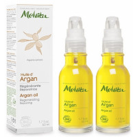 Huile d Argan bio régénérante 2 x 50ml équitable Melvita, huile d'argan bio, melvita, huiles vegetales bio