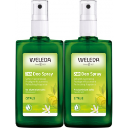 Lot de 2 Déodorants au Citrus 2 x 100 ml - Weleda