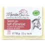 Savon 40% lait d'ânesse bio Beurre Karité et extrait de Calendula 100gr - Monde Bio savon sans parfum pour peaux sensibles