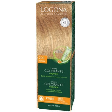 Crème colorante végétale Aurore cheveux blonds - Logona