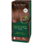 coloration végétale Ton sur Ton en poudre 091 Chocolat chaud 100 gr - Logona Soin colorant végétal Aromatic Provence