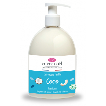 Lait Corporel Familial Coco 500 ml - Emma Noel