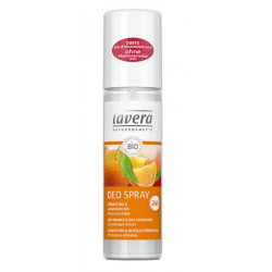 Déodorant spray fraîcheur Orange Argousier 75 ml - Lavera