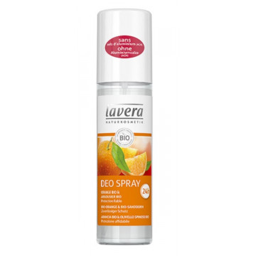 Déodorant spray fraîcheur Orange Argousier 75 ml - Lavera