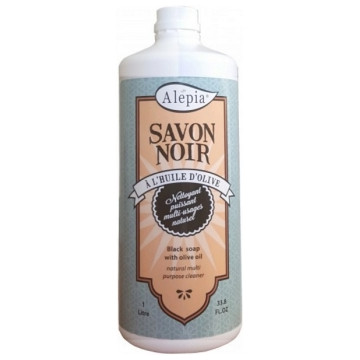 Savon Noir liquide ménager Multi Usages 1 L - Alepia