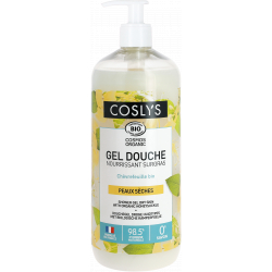 Gel douche nourrissant surgras Chèvrefeuille Bulle de satin 1 L - Coslys