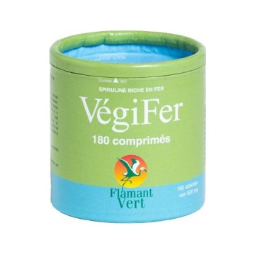 Vegifer 180 comprimés de 500mg - Flamant Vert