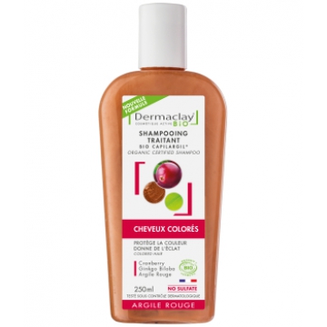 Shampooing traitant Cheveux Colorés 250ml - Dermaclay