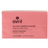 Savon de Provence Corps et Mains Framboise 100 g - Avril beauté Aromatic Provence