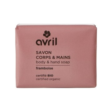 Savon de Provence Corps et Mains Framboise 100 gr - Avril beauté