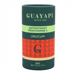 Urucum caroténoides 80 tablettes 600 mg - Guayapi